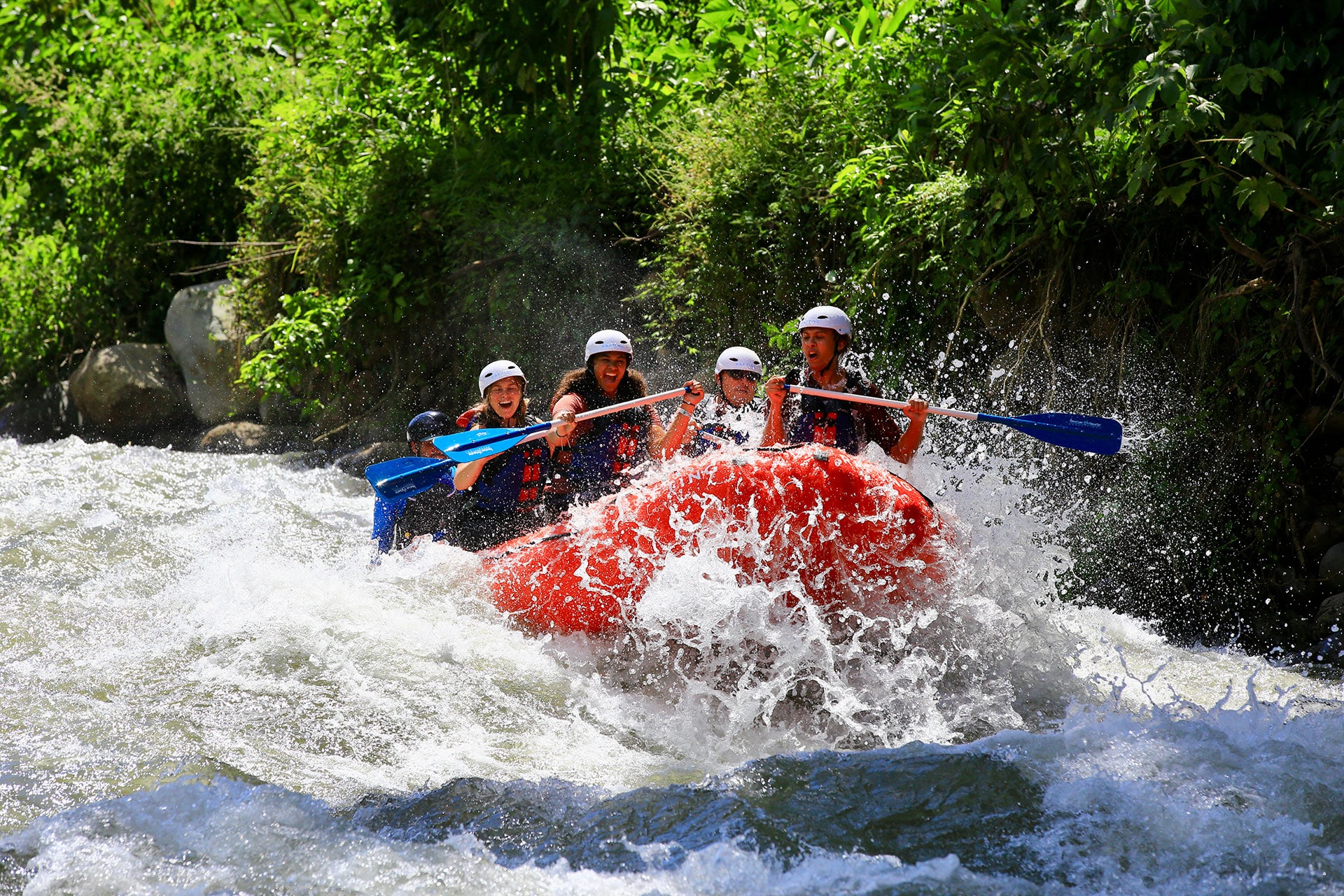 River Rafting in Costa Rica with the Safest and Best Company.