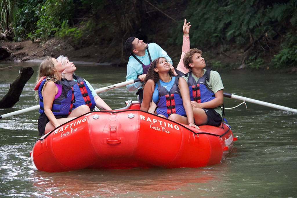 Twilight Nature Safari Float Peñas Blancas River – Afternoon Half-Day